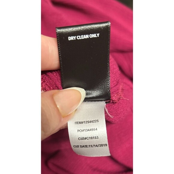 Torrid 5X Wine Red Babydoll Tunic Top Gauze Knit Long Sleeve Keyhole High Low He - Picture 11 of 12